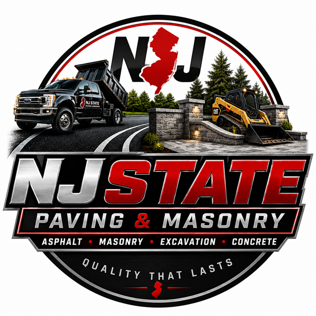NJ State Paving and Masonry logo