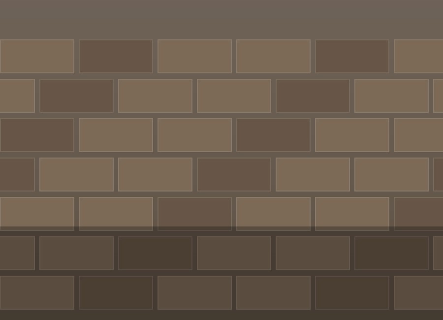 Temporary masonry step repair visual slot